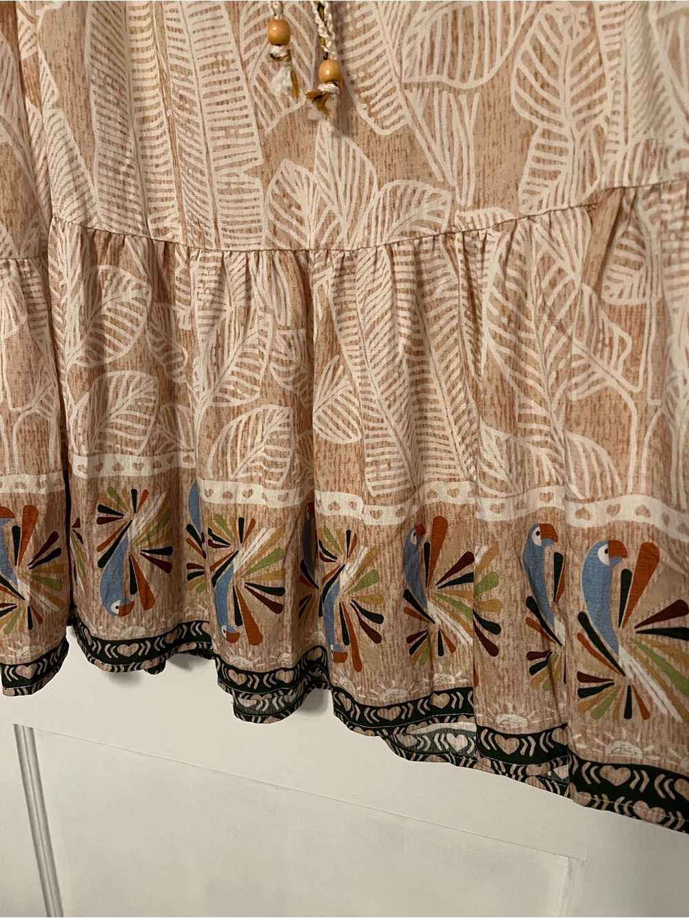 GiGiO Printed Boho Midi Dress | NWT | Size Large - Picture 3 of 9